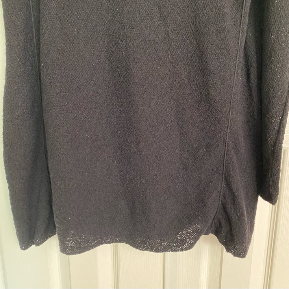 Eileen Fisher Black Long Sleeves Wool Tunic Size M - Picture 3 of 9